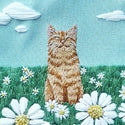 Happy Cat Embroidery Kit