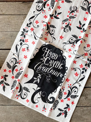 Junk Gypsy Hard Candy Christmas Tea Towel