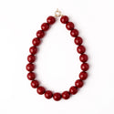 Ink + Alloy Iris Large Resin Bead Necklace