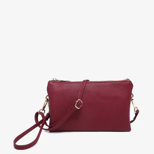 Riley 3 Compartment Crossbody/Wristlet