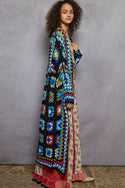 Long Sleeve Crochet Cardigan