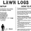 Lawn Logs Outdoor Game