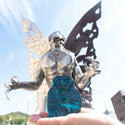 Blenko Glass Mothman Cryptid Critter - Fig