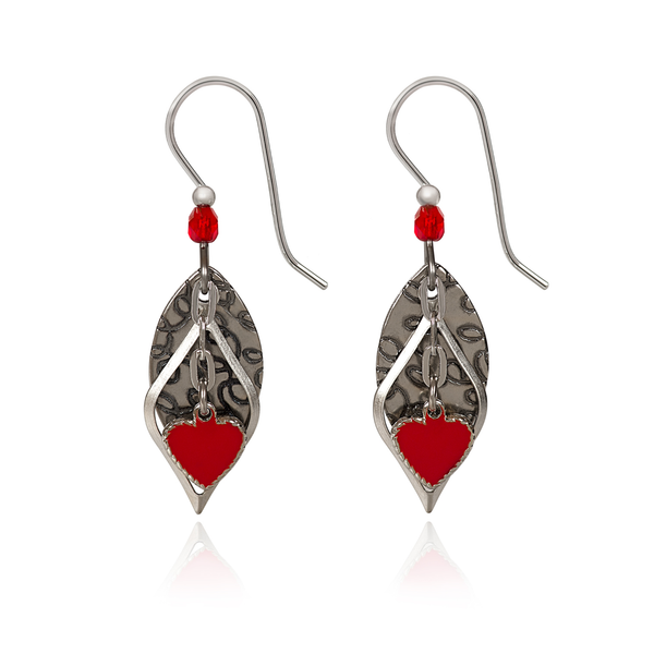 Silver Forest Earrings