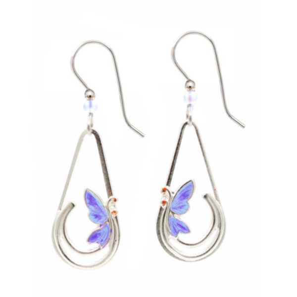 Silver Forest Earrings