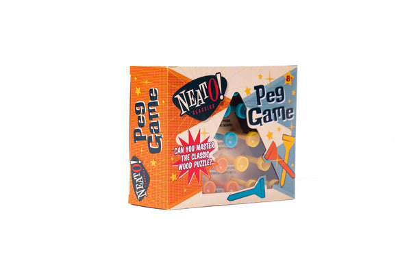 Neato! Travel Size Retro Classic Wooden Peg Game