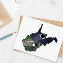 West Virginia Watercolor Notecards- Pack of 8