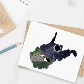 West Virginia Watercolor Notecards- Pack of 8
