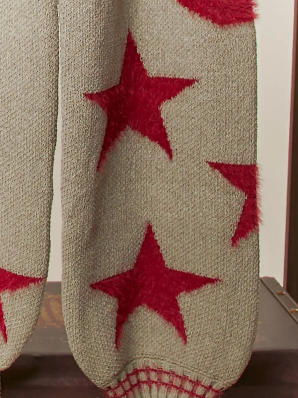 Peace & Stars Cozy Knit Pants