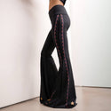 Polka Dot Cowgirl Long Bell Bottoms