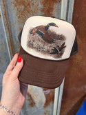 Retro Duck Trucker Cap - Multiple Color Options