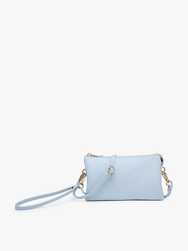 Riley 3 Compartment Crossbody/Wristlet