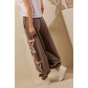 Sage + Fig Patchwork Star Sweatpants