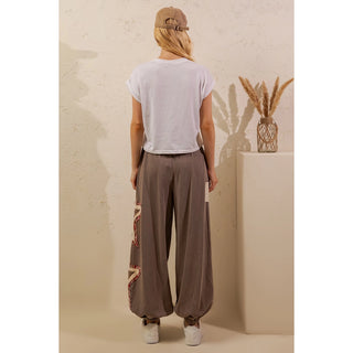 Sage + Fig Patchwork Star Sweatpants