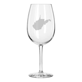 "State of West Virginia" Reserve Wine Glass | 19.75 oz