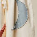 Sun Moon Star Patch Wide Pants