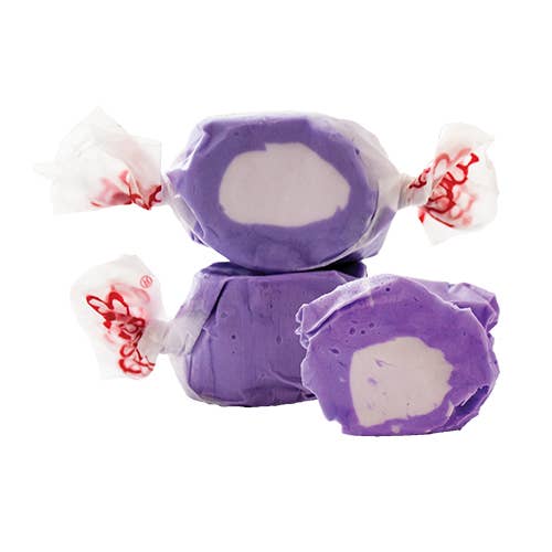 Taffy Town, Huckleberry Taffy, Salt Water Taffy, 2.5lb Bag