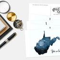 Take Me Home West Virginia Postcard