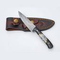 Hexforge Damascus Utility Knife by Titan TK-601