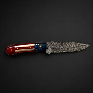 Stars & Steel Limited Edition Damascus Knife by Titan TK-442