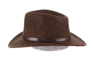 Anchorage Wool Felt Hat- Brown