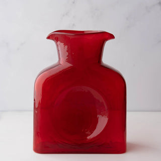 Buy ruby Blenko Glass - Water Bottle