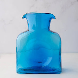 Buy turquoise Blenko Glass - Water Bottle