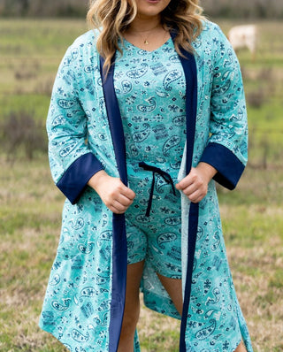 Well Behaved Women Paisley Robe