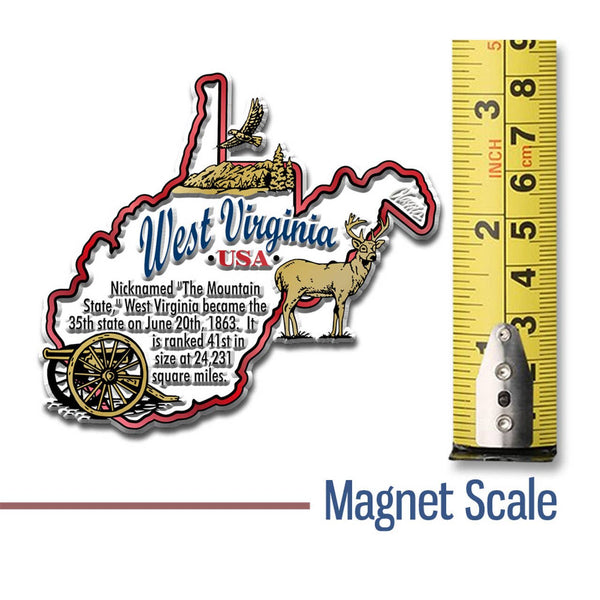 WV Information State Magnet