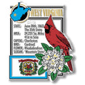WV State Montage Magnet