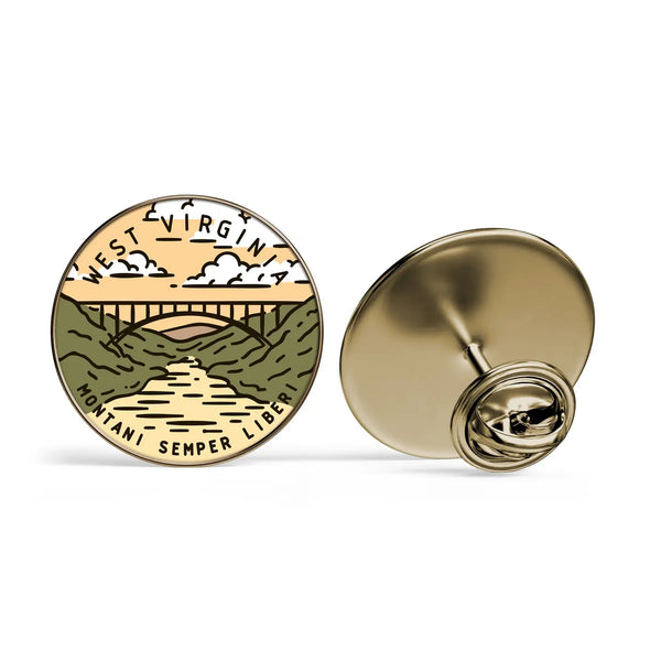 West Virginia Lapel Pin