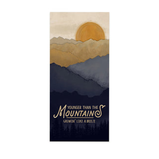 Younger Than the Mountains Postcard