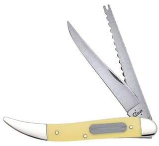 Case® - Yellow Synthetic Fishing Knife #00120
