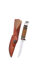 Leather Mini FINN Hunter with Leather Sheath #00379