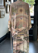 Market of Stars - Friendship Love and Truth Vintage Wash Duster Kimono Robe