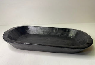 Buy black-lacquer Carved Wooden Bowls
