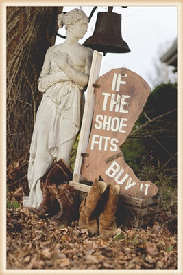 If the shoe fits wall plaque...