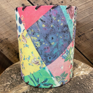 Small Round Lampshade - Patchwork