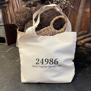 White Sulphur Springs Zip Code - Tote Bag