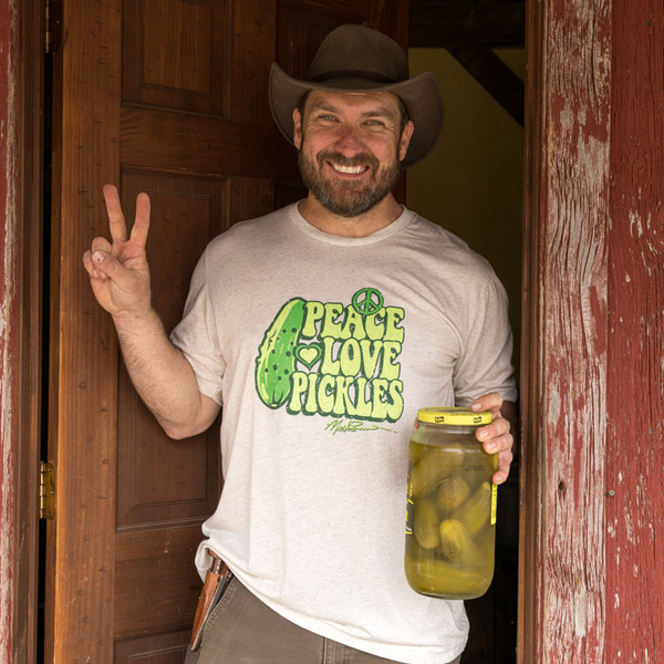 Peace Love & Pickles T-Shirt - Size 3X Only