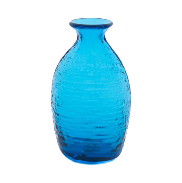 Blenko - Small Textured Vase, Turquoise