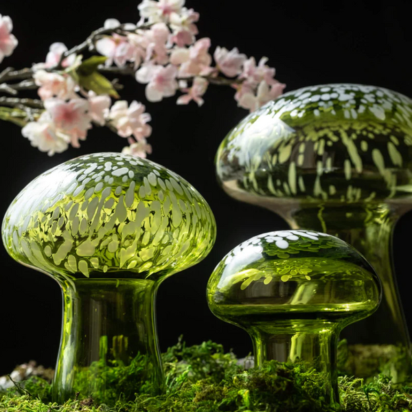 Blenko - Glass Mushrooms