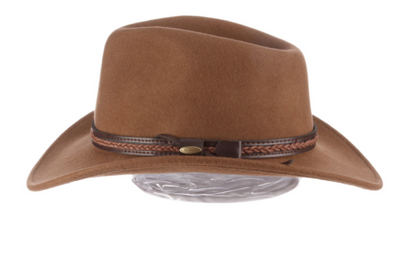 Buffalo Wool Felt Outback Hat