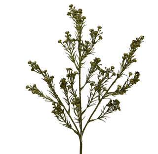 Majestic Metallic Gypsophila Spray - Forest Green