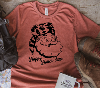 Happy Hollerdays! Hillbilly Santa T-Shirt