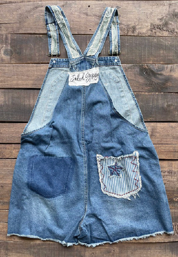 Jaded Gypsy - Patches Of Love Overalls **SALE**